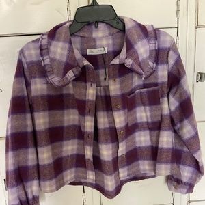 Zara kids flannel shirt